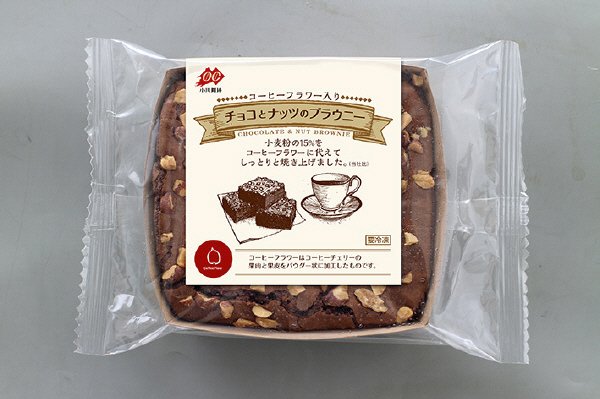 小川珈琲　ﾁｮｺとﾅｯﾂのﾌﾞﾗｳﾆｰ　ｺｰﾋｰﾌﾗﾜｰ入り