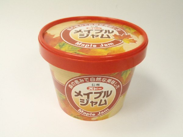 紙カップ　スドー　メイプルジャム