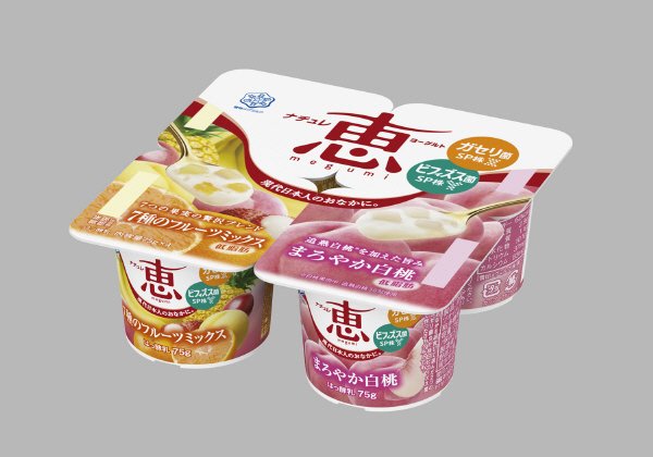 ﾅﾁｭﾚ恵megumi７種のフルーツミックス＋まろやか白桃