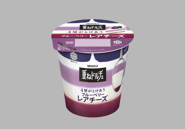重ねドルチェ４層がとけあうブルーベリーレアチーズ