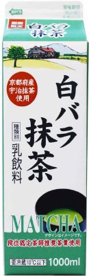 白バラ抹茶