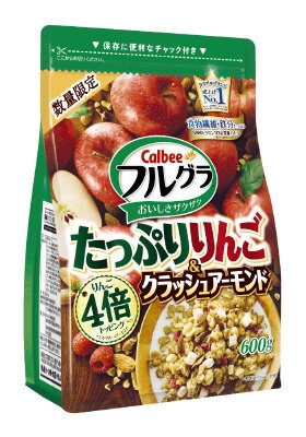 フルグラたっぷりりんご＆クラッシュアーモンド