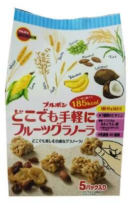 どこでも手軽にフルーツグラノーラ５Ｐ