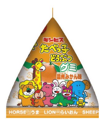 たべっ子どうぶつグミ温州みかん味
