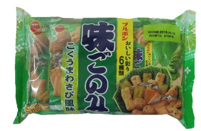 味ごのみこくうまわさび風味