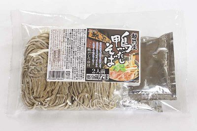 鴨だしそば２人前