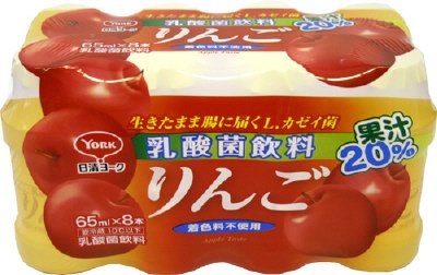乳酸菌飲料　りんご