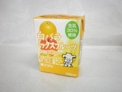 白バラミックスフルーツ