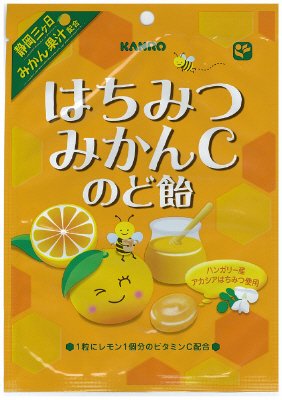 はちみつみかんCのど飴