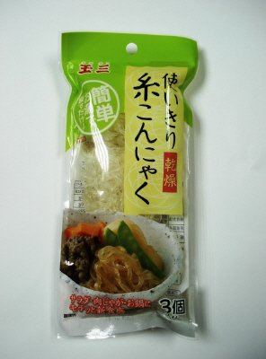 玉三　使い切り乾燥糸こんにゃく