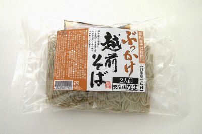国内産そば粉使用　ぶっかけ越前そば　２人前