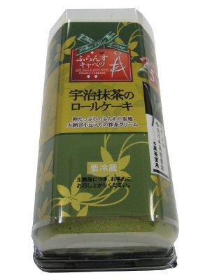 宇治抹茶のロールケーキ