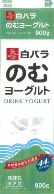白バラのむヨーグルト