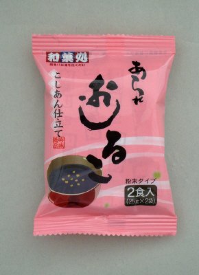 あられおしるこ