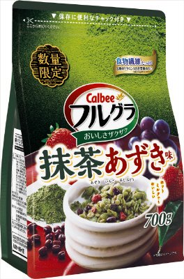 フルグラ抹茶あずき味