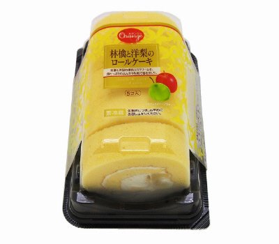 林檎と洋梨のロールケーキ