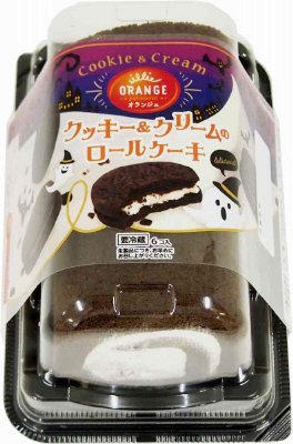 クッキー＆クリームのロールケーキ