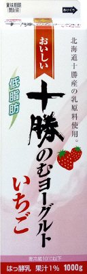 十勝のむヨーグルト　いちご