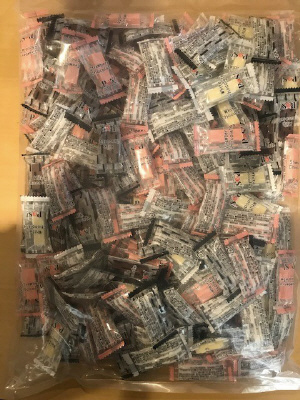 スティックチョコ　３種アソート　５Ｌバッグ