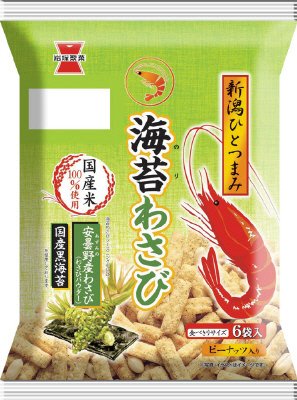 新潟ひとつまみ海苔わさび