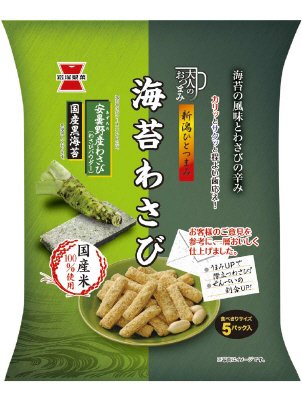 大人の新潟ひとつまみ海苔わさび