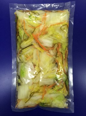 昆布入り白菜