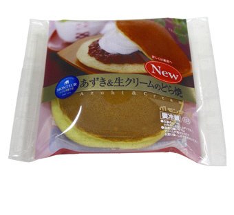 あずき＆生クリームのどら焼