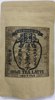 牛乳で作る宇治ほうじ茶ラテ120g
