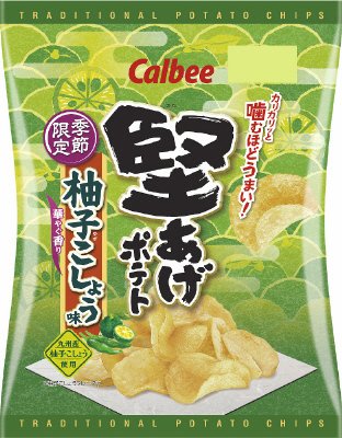 堅あげポテト柚子こしょう味