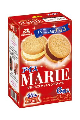 マリービスケットサンドアイス＜バニラ＆チョコ＞