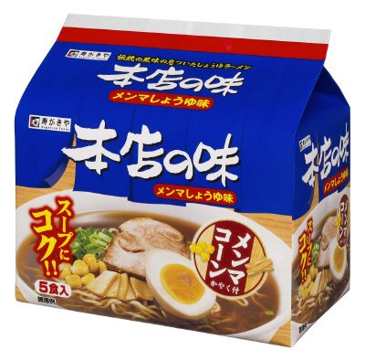 ５食入本店の味メンマしょうゆ味
