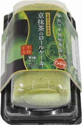 京抹茶のロールケーキ