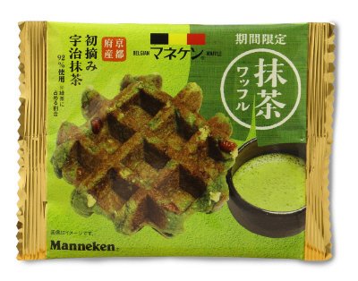 抹茶ワッフル