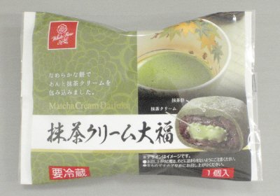 抹茶クリーム大福