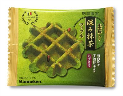 深み抹茶ワッフル