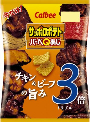 サッポロポテトバーベＱあじトリプル