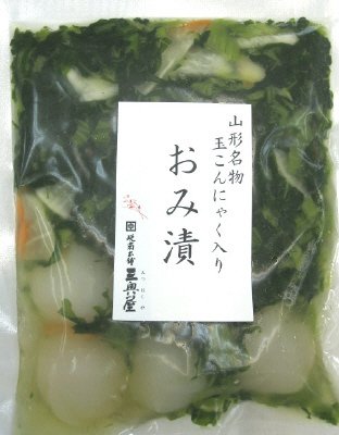 玉こんにゃく入りおみ漬
