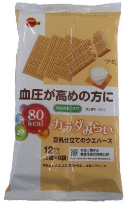 カラダみらい豆乳仕立てのウエハース