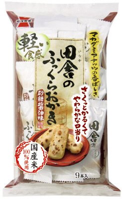 田舎のふっくらおかき砂糖醤油味
