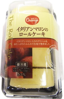 イタリアンマロンのロールケーキ