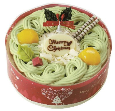 ⑥　宇治抹茶ケーキ