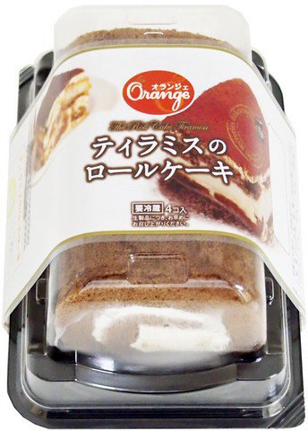 ティラミスのロールケーキ