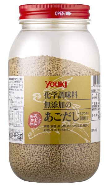 化学調味料無添加のあごだし