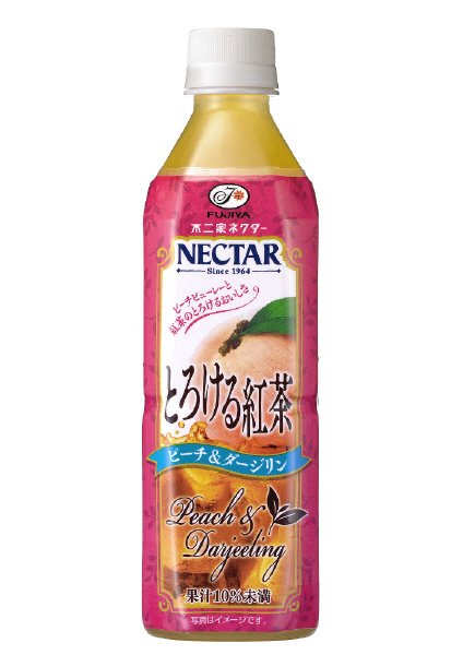 ネクターとろける紅茶ピーチ＆ダージリン