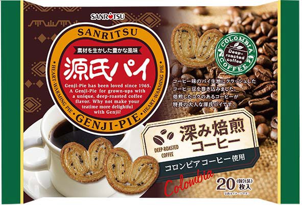 源氏パイ　深み焙煎コーヒー