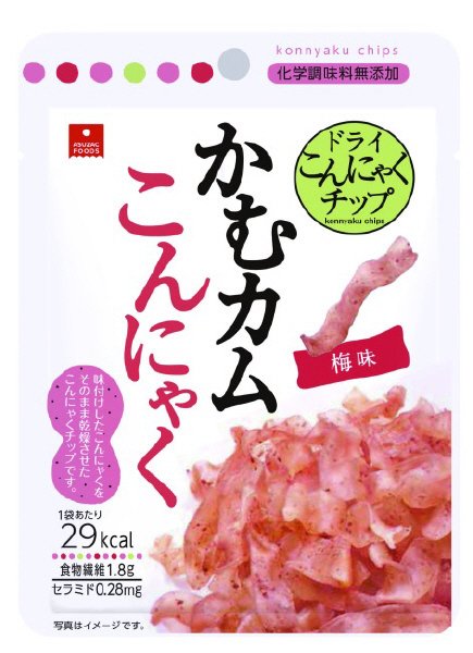 かむカムこんにゃく 梅味