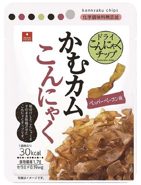 かむカムこんにゃく ペッパーベーコン味