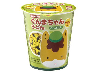 ぐんまちゃんうどん　こんぶだし