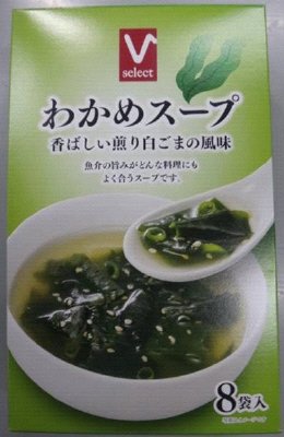 Ｖ－ｓｅｌｅｃｔわかめスープ