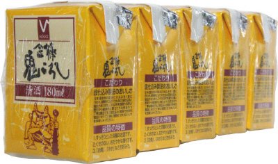 バロー金棒鬼ころし１８０ＭＬパック　（5個）